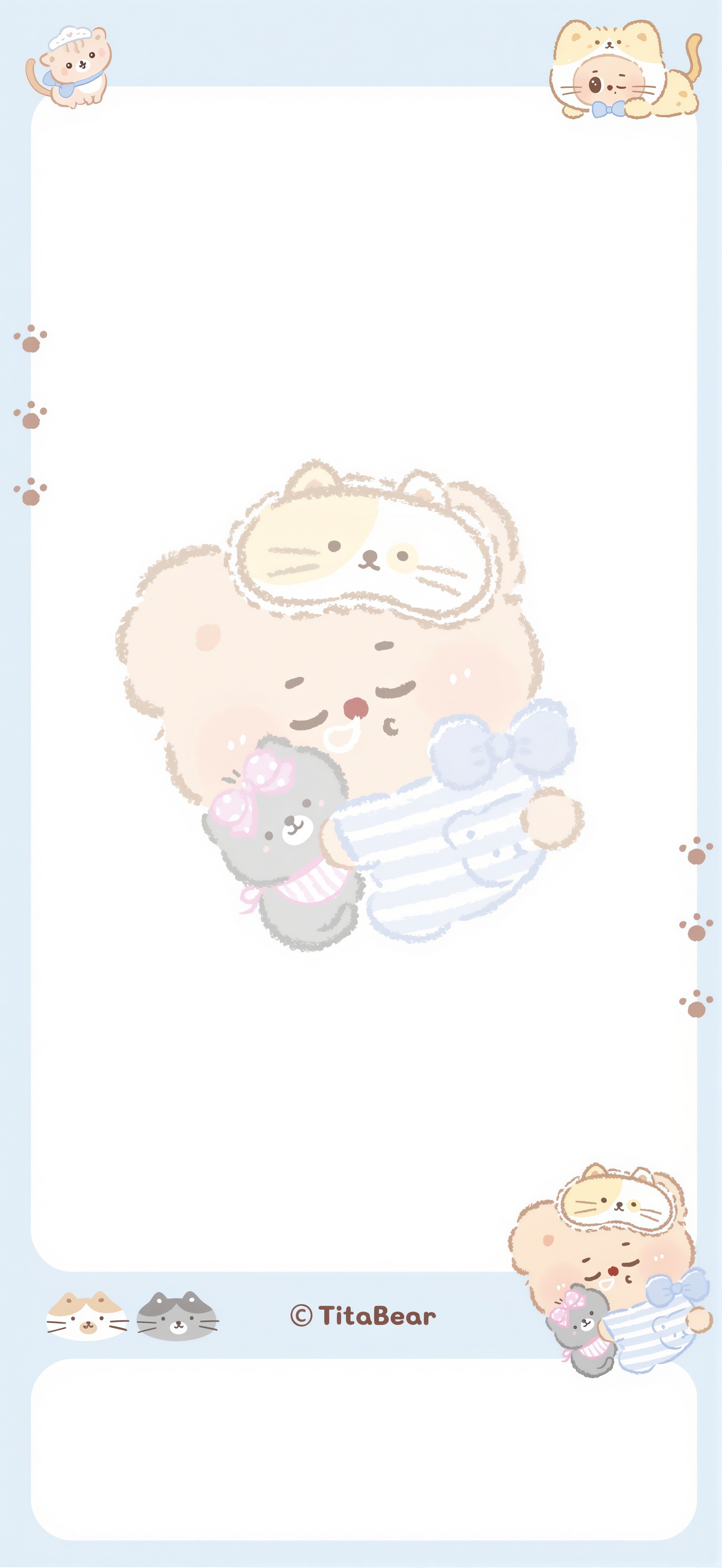 一期可爱萌萌小熊壁纸/壁纸套图分享🍦ᡣ ︠𓈒. .𓈒 ︡𐑠🧀