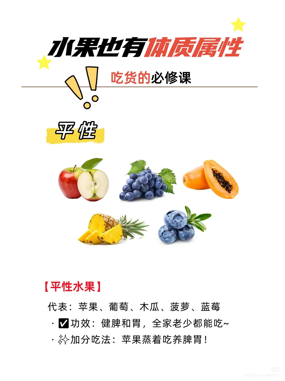 水果也分 “寒热”！吃错反而伤身🍉