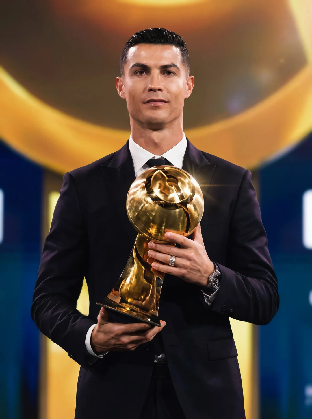 C罗荣获2025环足中东最佳球员奖