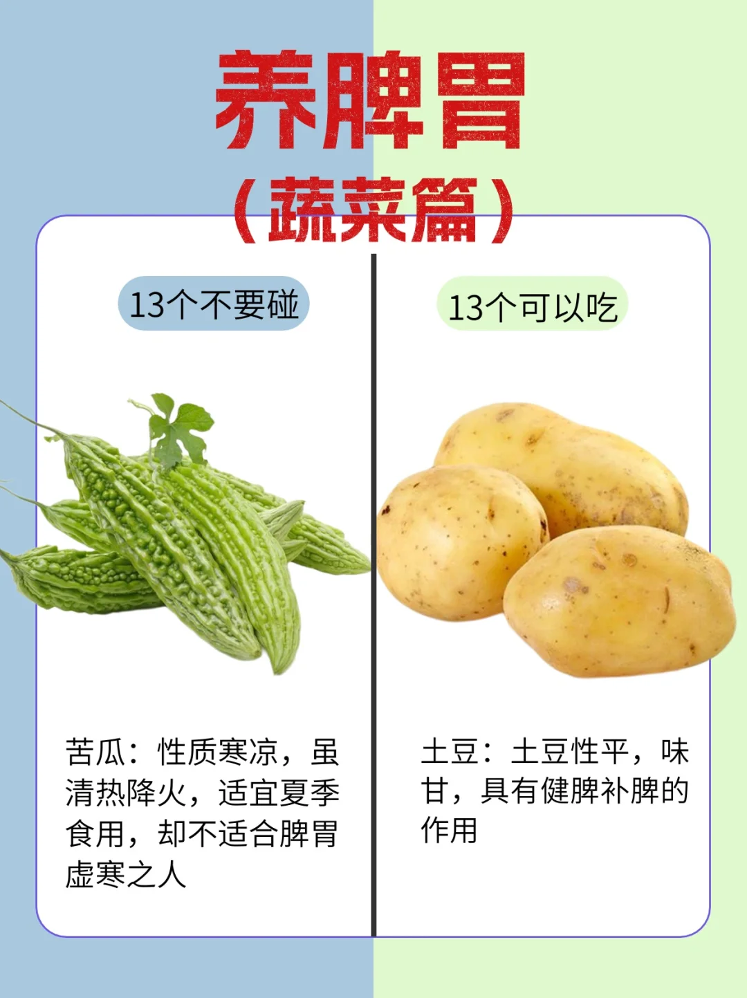 脾虚适合吃哪些蔬菜？这些你一定要知道！！
