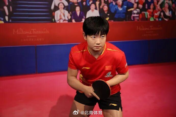 【 7月13日，上海杜莎夫人蜡像馆正式揭幕国家乒乓球队运动员孙颖莎首尊...
