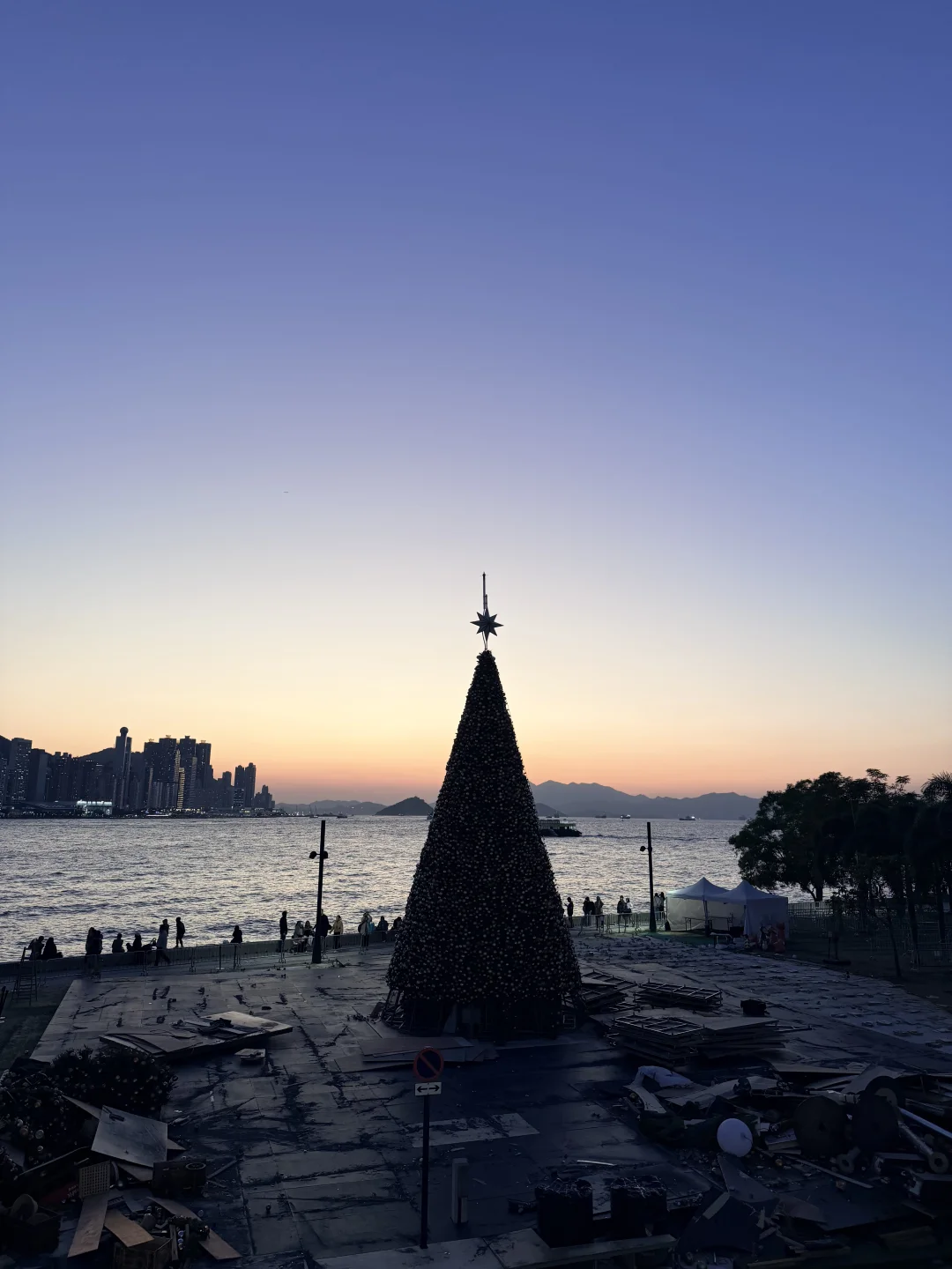 1.2实拍‼️香港西九龙圣诞树🎄已拆‼️