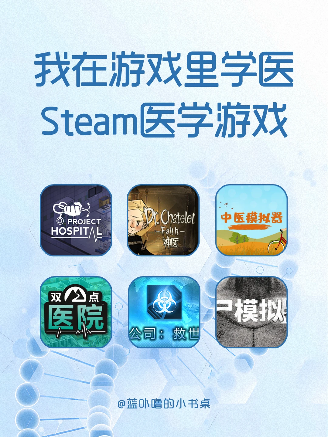 医学游戏合集！沉浸式体验医生日常！