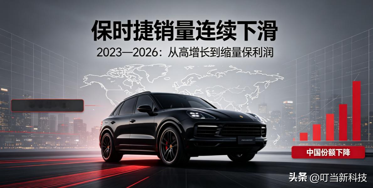 四年近乎腰斩！保时捷全球销量下滑，中国市场为何跌得最狠？