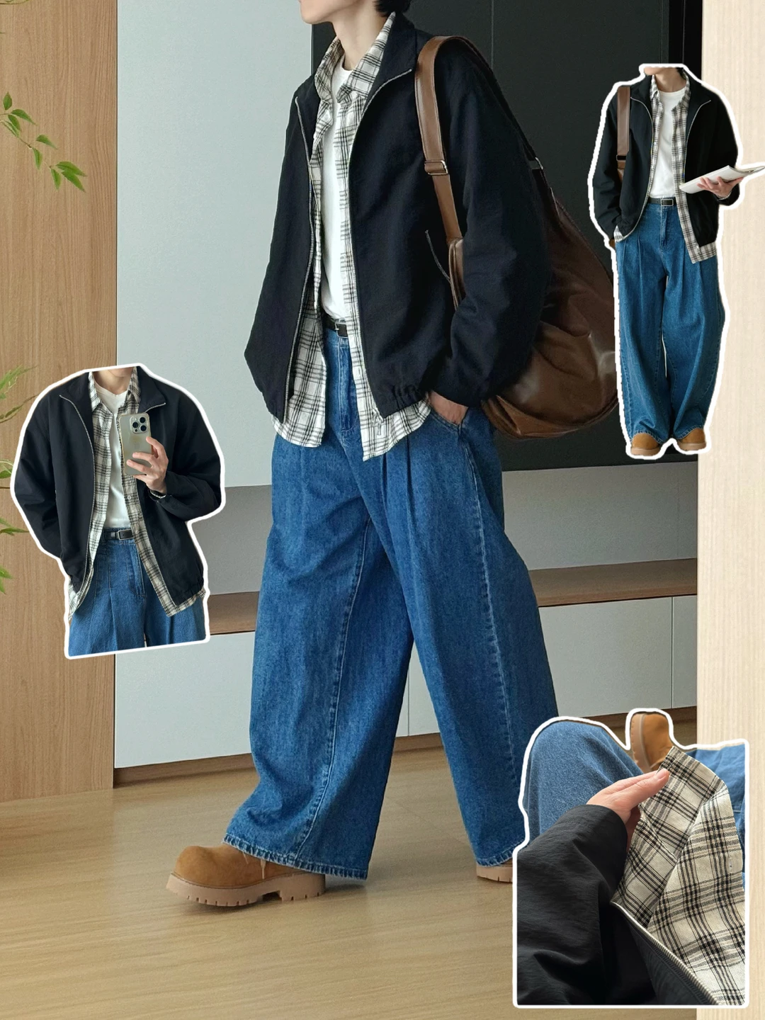 春季松弛感通勤｜日系复古感叠穿