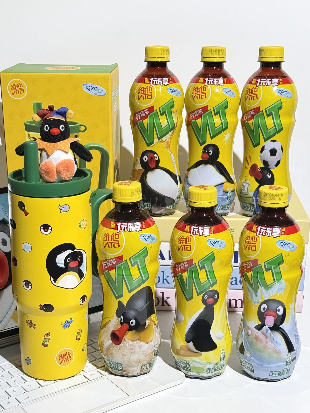 开盖惊喜！维他柠檬茶Pingu款全肯定！！