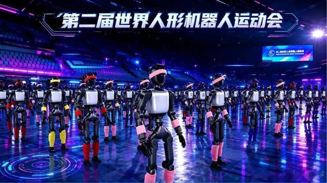 别眨眼！机器人上演高难度自由体操动作-【特别节目】《第二届世界人形机器...