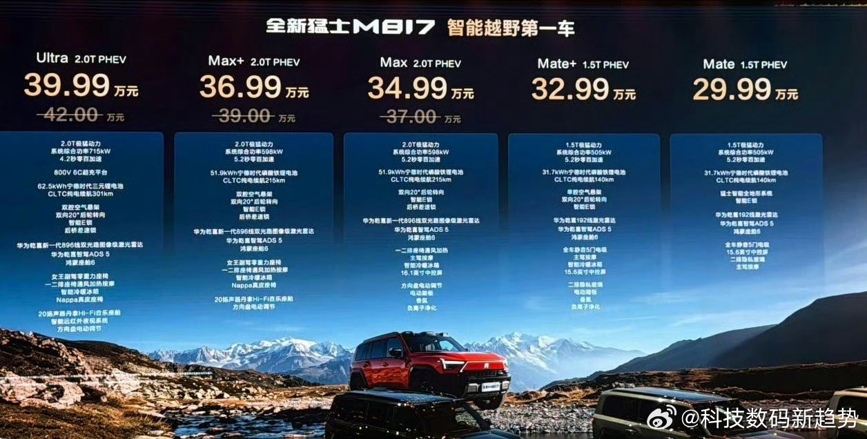 ～售价29.99万-39.99万元，比预售价直接低了7万多，起步价杀入...