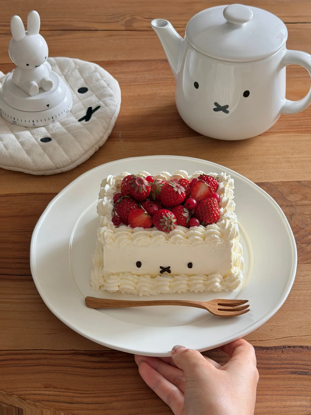 米菲草莓浆果蛋糕🍰