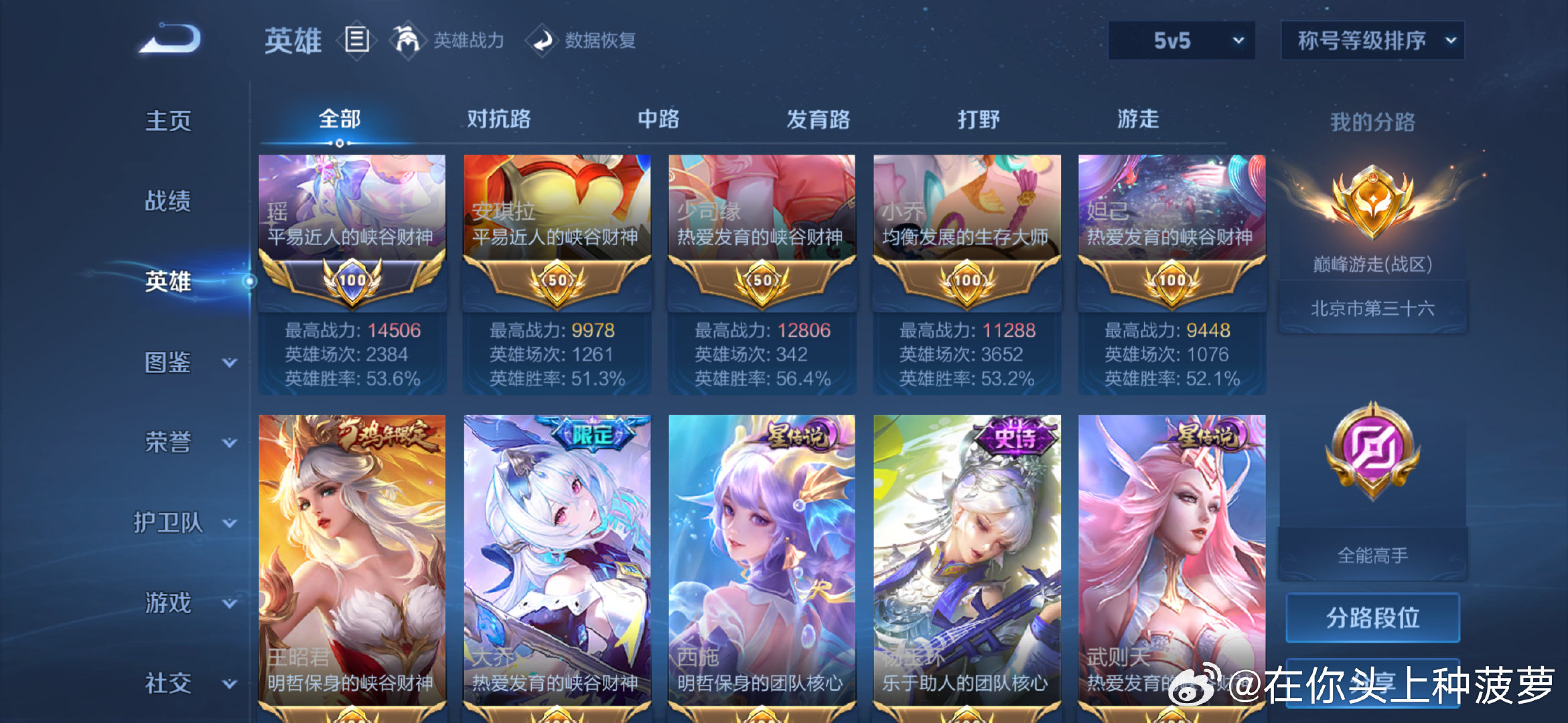 #荣耀茶话会[超话]#  王者无双贵族传承太子位

我能出大概5k亲密度 1k/25r
其余不包花，可以一起打娱乐刷亲密度
标价包一年
皮肤随缘买 账号金标多多挂关系有面子[送花]

不出未成年 商品特殊性 拍下不退不换 拍下默认已成年 ​