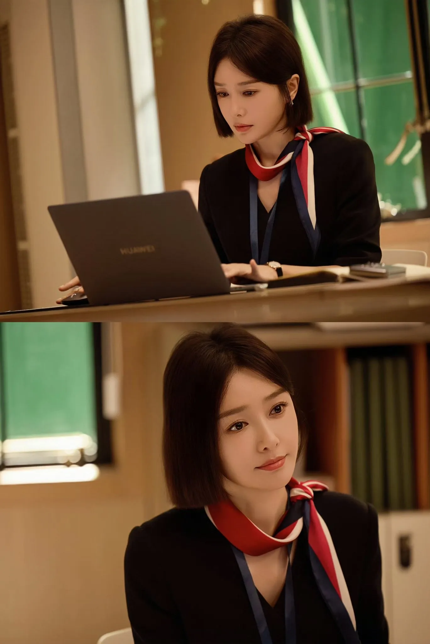 秦岚姐姐太适合演职场女性了，成熟知性有魅力！