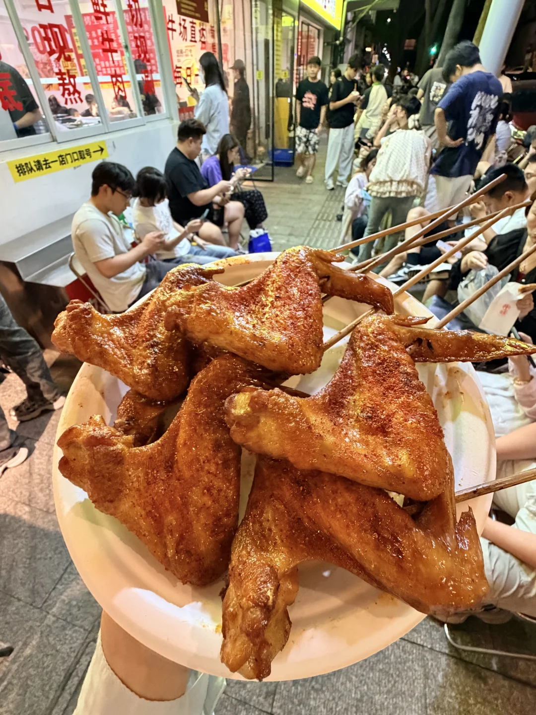 苏州极品炭烤鸡翅，连吃3天了‼️
