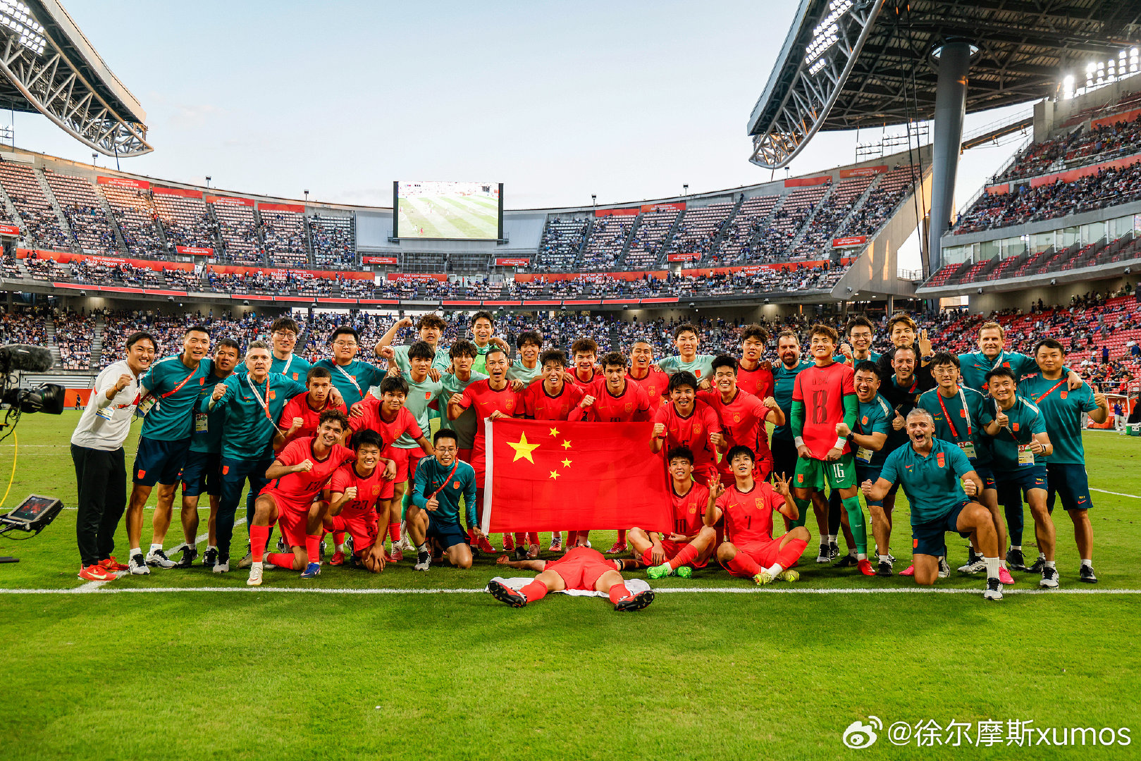一个值得铭记的秋天🍂恭喜大家！太美好了！
#U23国足铜牌##亚运会[超话]##中国U23国足6比5乌兹别克斯坦U23# ​