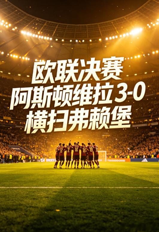 YYDS  昨晚欧联决赛，阿斯顿维拉 3-0 横扫弗赖堡，队史首夺欧联...