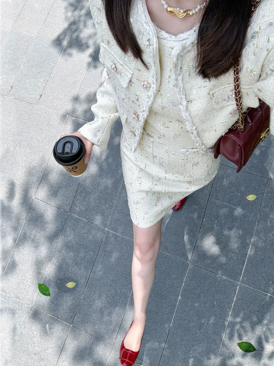 周末约个会叭🍃穿姐姐风真的会闪闪发光吖～