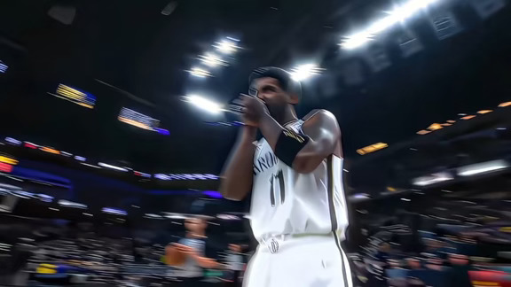 “每一个决定转身的人，都在风里站了很久”#欧文#NBA