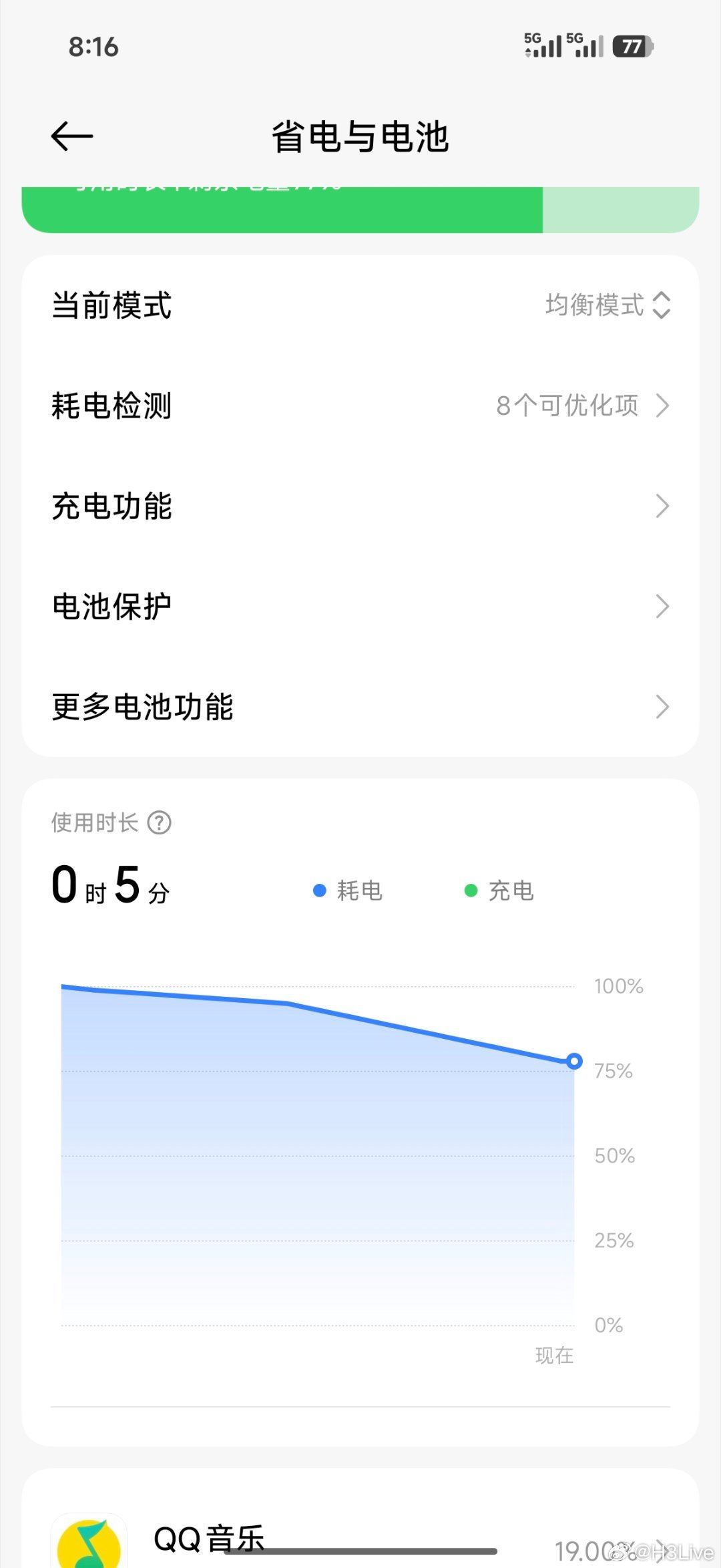 你米又bug了，清早100%电出来上班，眼瞅着莫名其妙掉了20个电，然后短短的十几分钟里发生了数秒级别的掉电。马上十一了，附近的小米之家还被约满，没有备用机，该咋办！！ ​