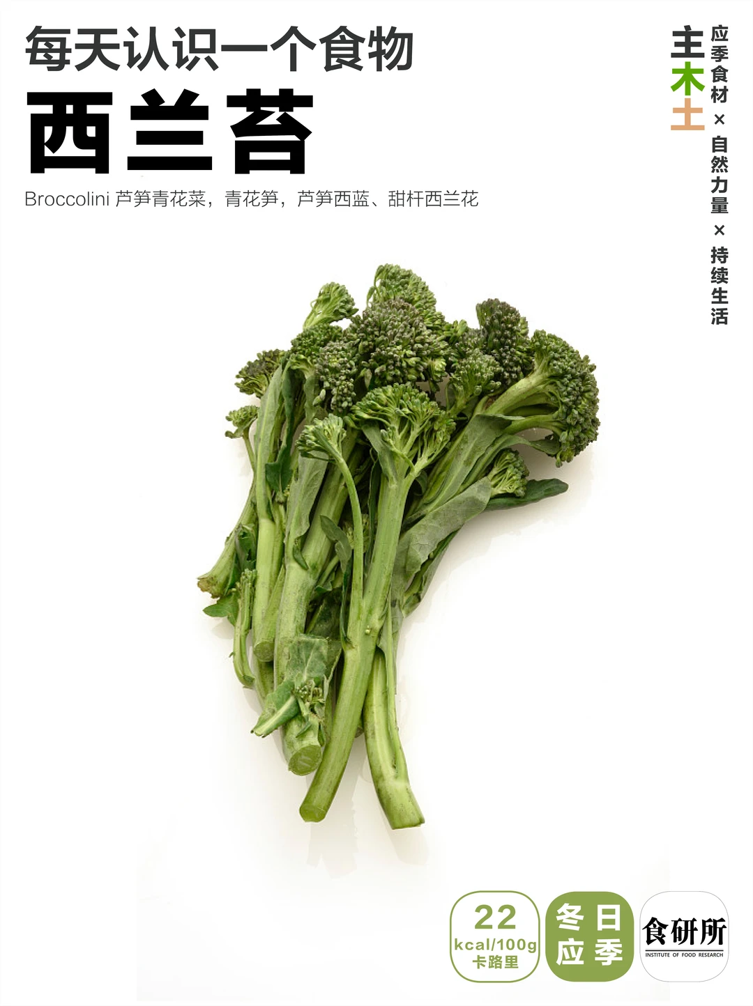 🥦西兰苔 | 这么贵和西蓝花有啥关系？