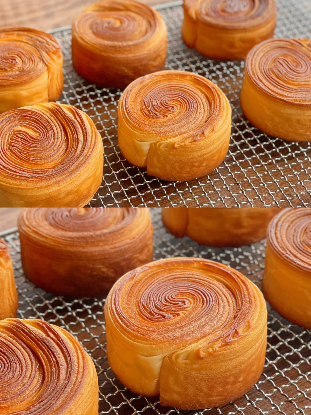 丹麦年轮唱片面包｜教你在家完美手工开酥‼️