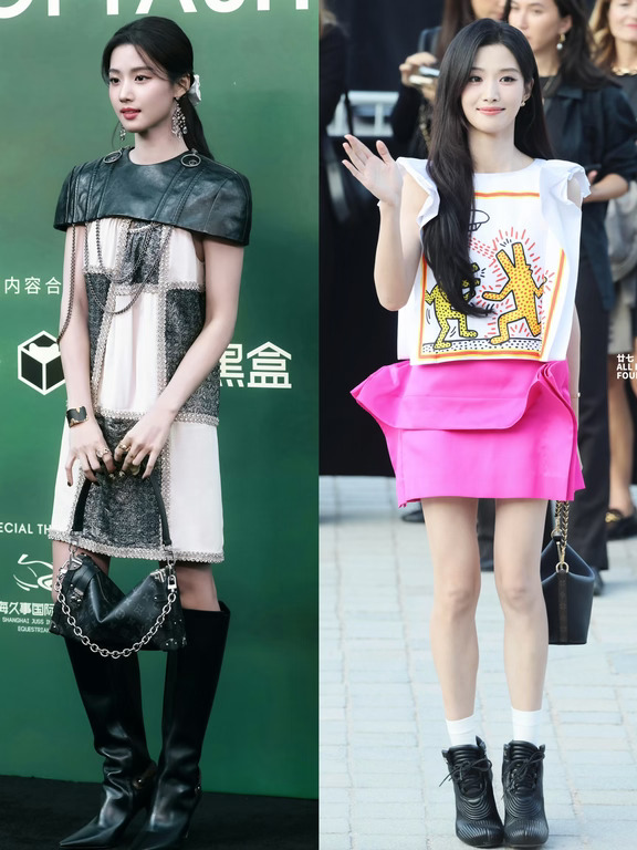 卢昱晓这把选对衣服了！明媚的LV小公主🩷