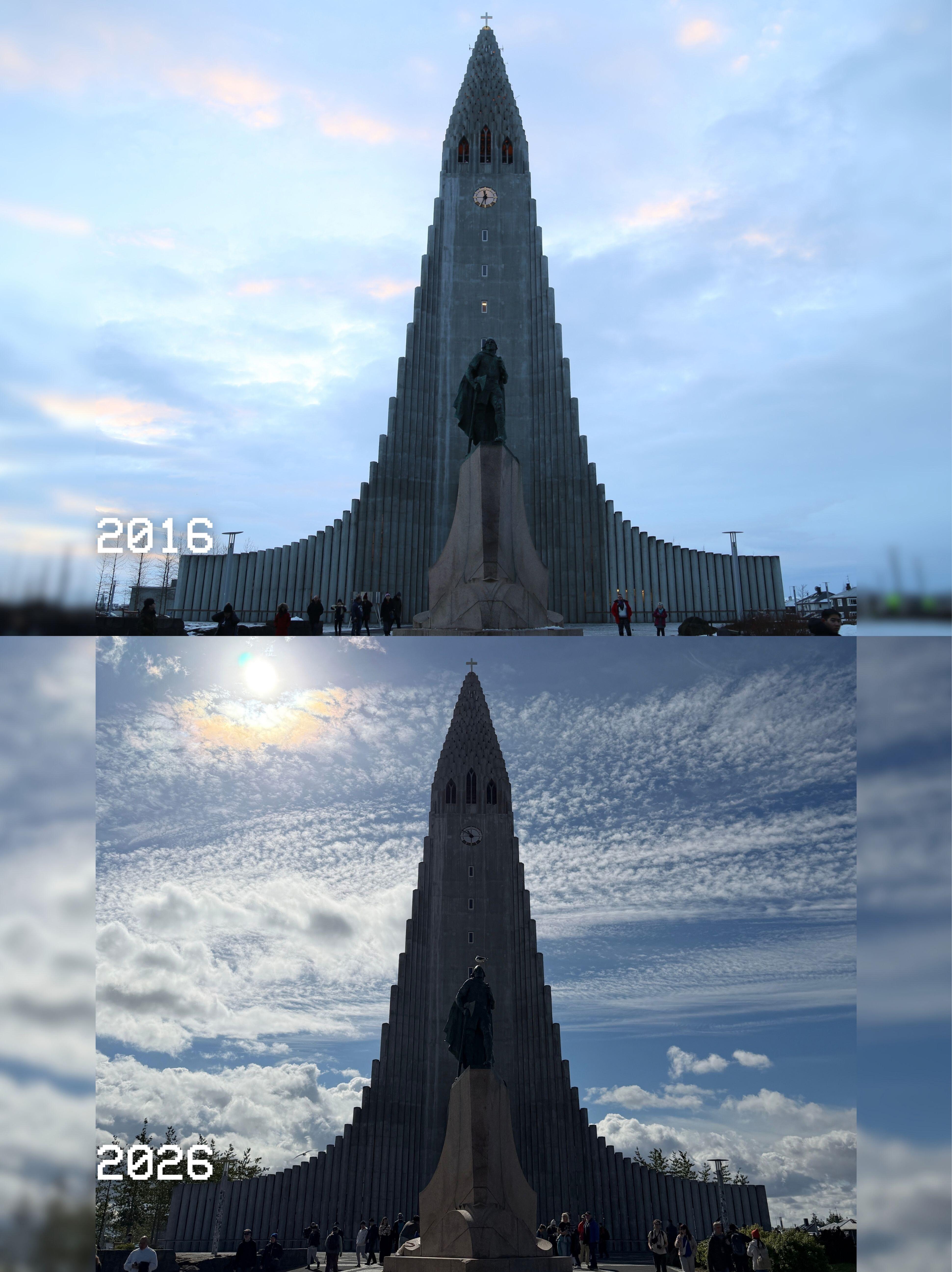 在冰岛，2016和2026其实是同一年金秋壁纸大放送 ​​​