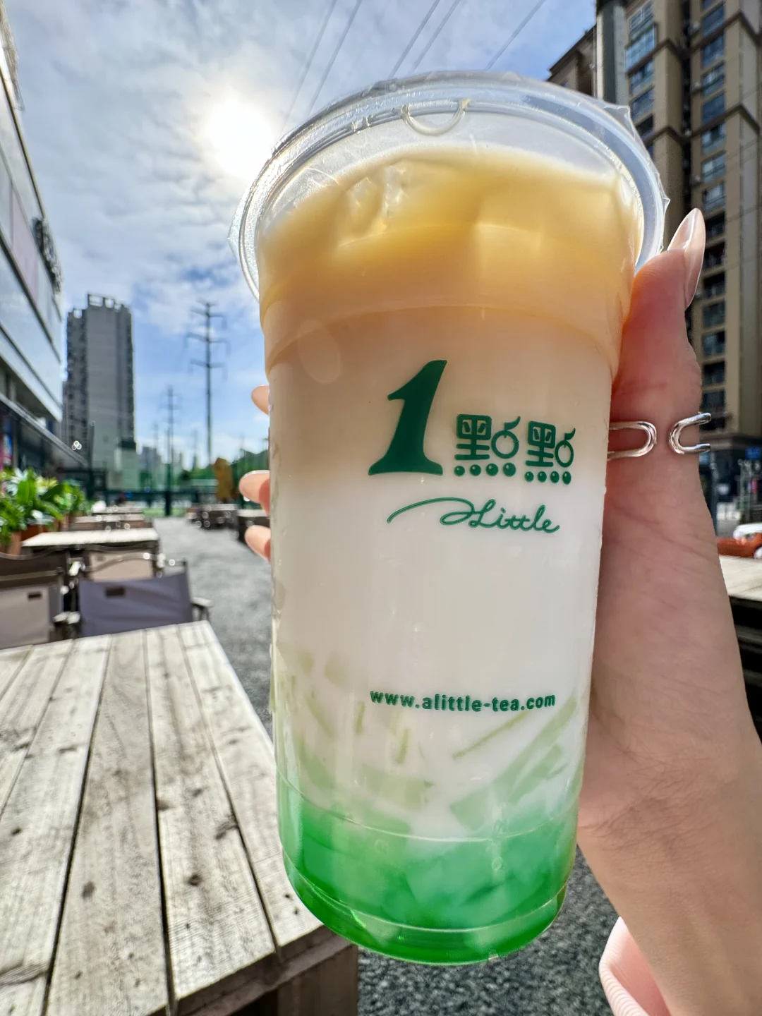 一点点夏日申遗奶茶🥤嘴巴到冰岛😅