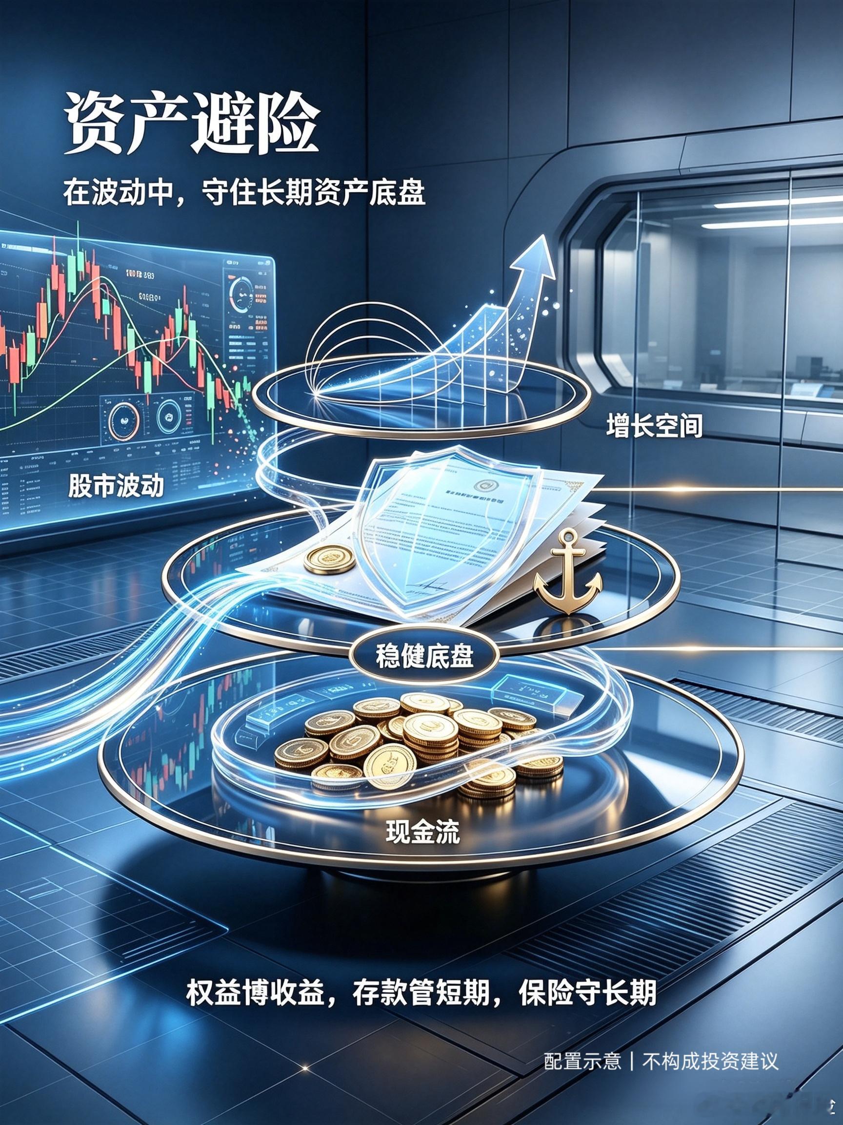#存款利率普遍上调了#
经历过市场波动才懂得：理财的底气，来自确定的资产底盘。
股市震荡、存款利率迎来结构性微调，很多人开始寻找资产避险方案⚠️

本轮并非全面加息，仅中小银行阶段性揽储调整，国有大行利率保持稳定，部分存款出现利率倒挂。银行净息差处于历史低位，长期持续加息空间有限。

? ​