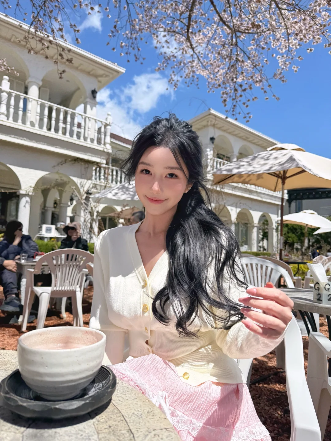 日本｜富士山樱花富豪🌸欧式浪漫庭院咖啡馆