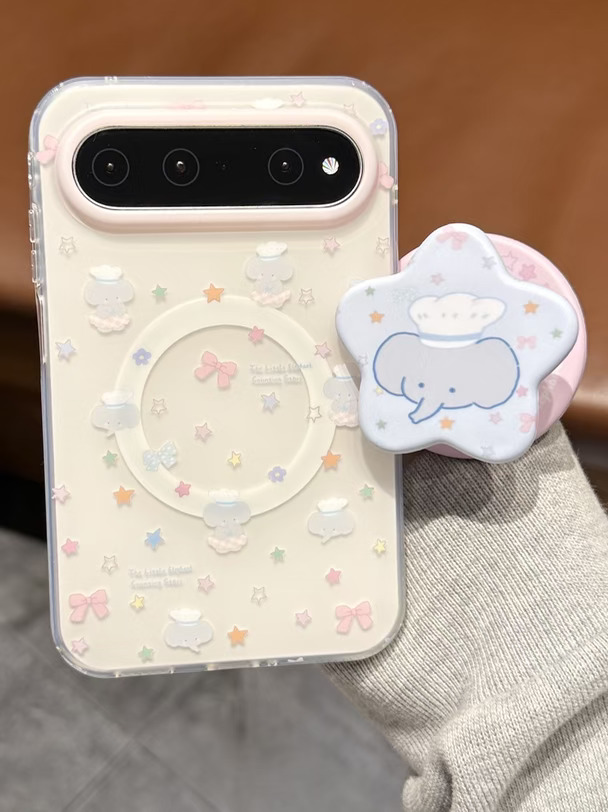 ⋆˚⭒💖粉小象🐘~配华为Puraxview太可爱啦！！！