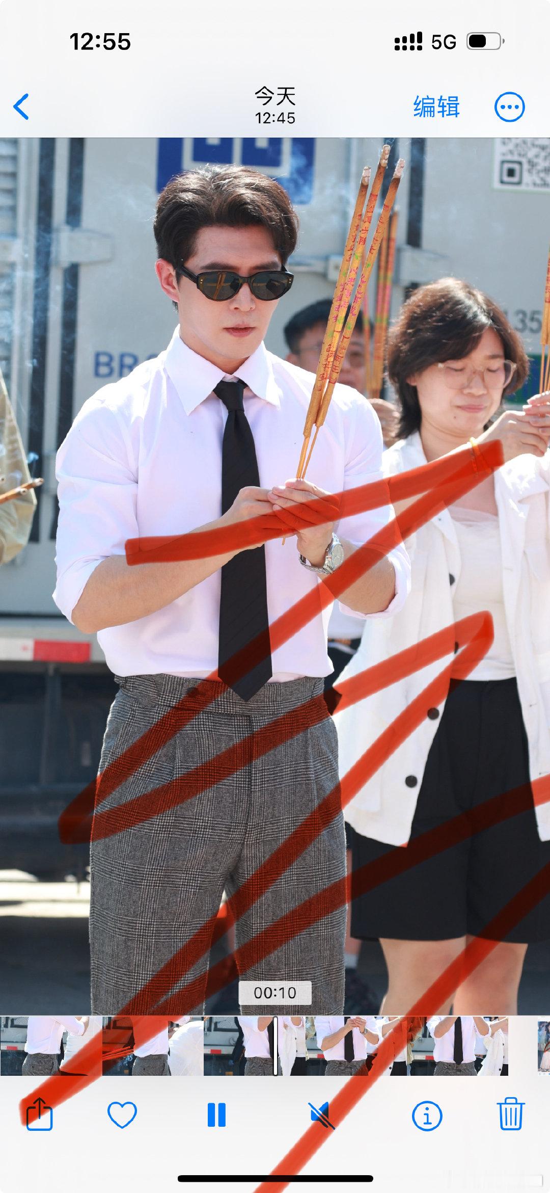 #一起拍拍拍[超话]#  出今天翟一莹赵廷义开机大吉 ​