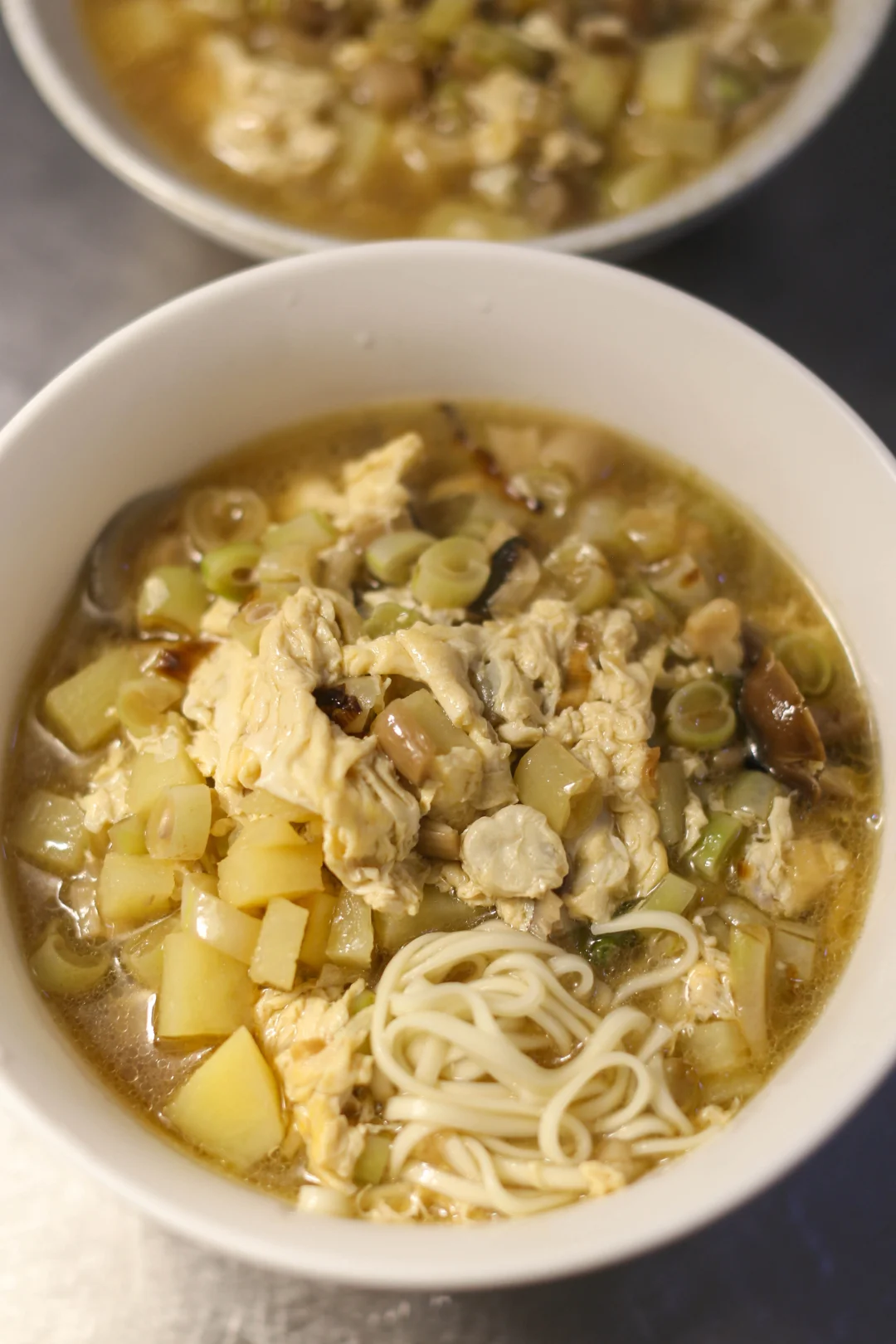 芸豆打卤面（348）卤汁鲜香，芸豆软糯入味