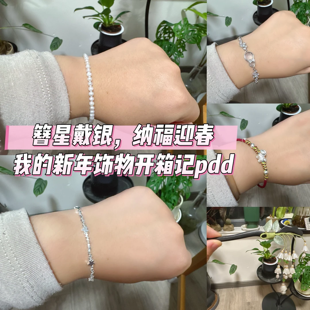 簪星带银，纳福迎春｜我的新年饰物开箱记