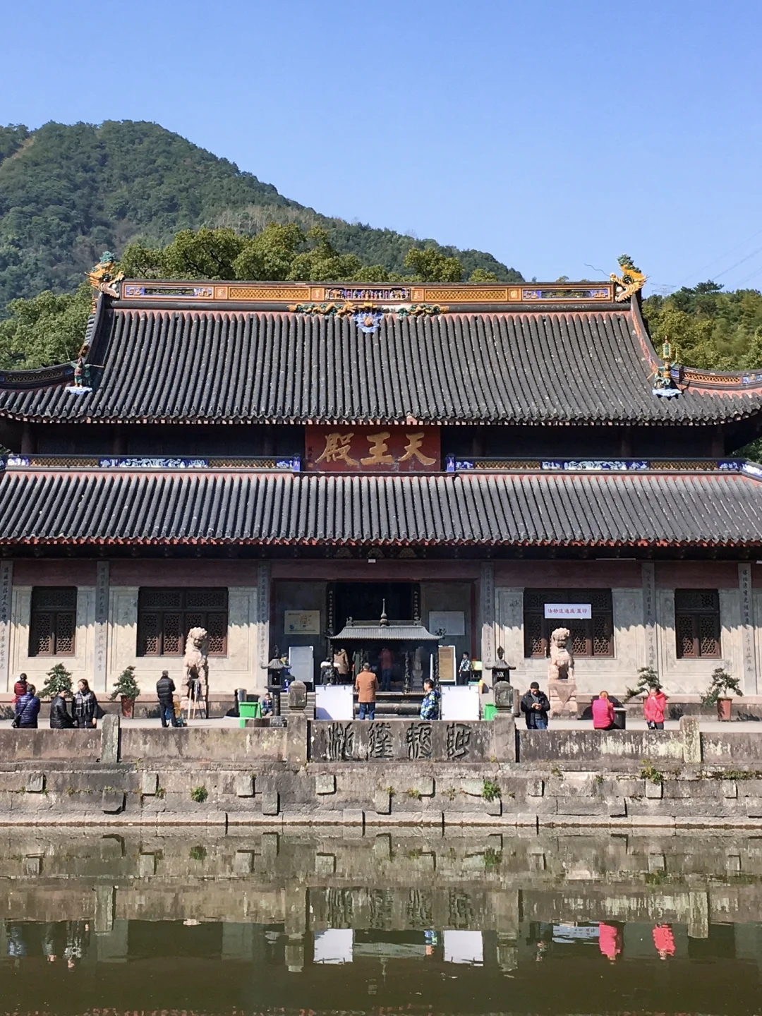 真的不白来，宁波阿育王寺