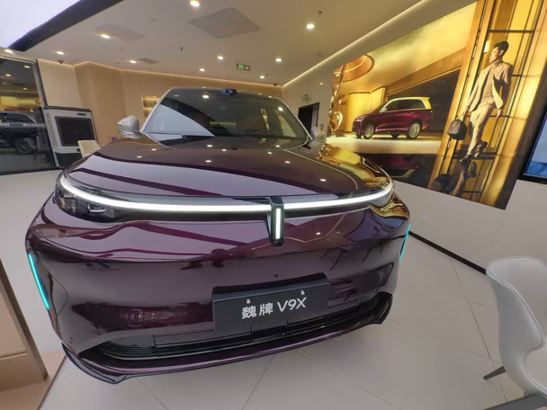 魏牌V9X，长城归元S平台顶级大六座SUV