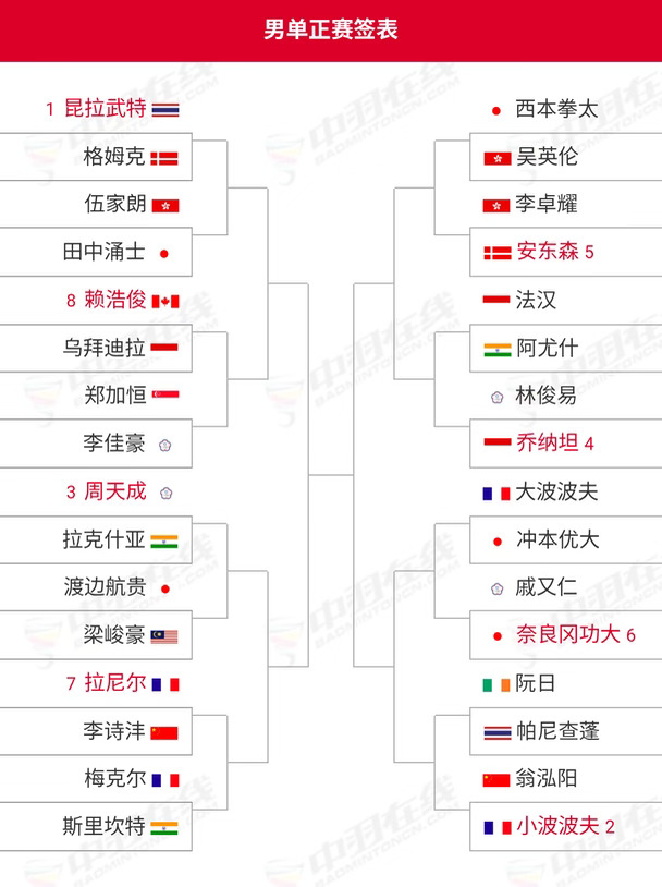 2026年丹麦🇩🇰羽毛球公开赛