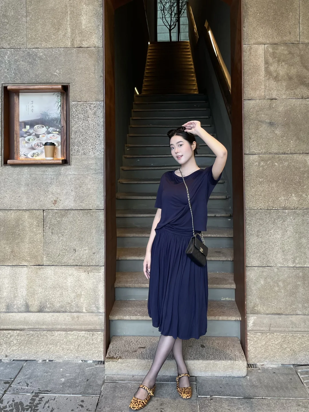 ootd｜穿双豹纹鞋🫐🤎