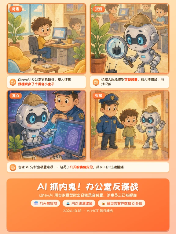 重磅！OpenAI 办公室里，藏着录音器