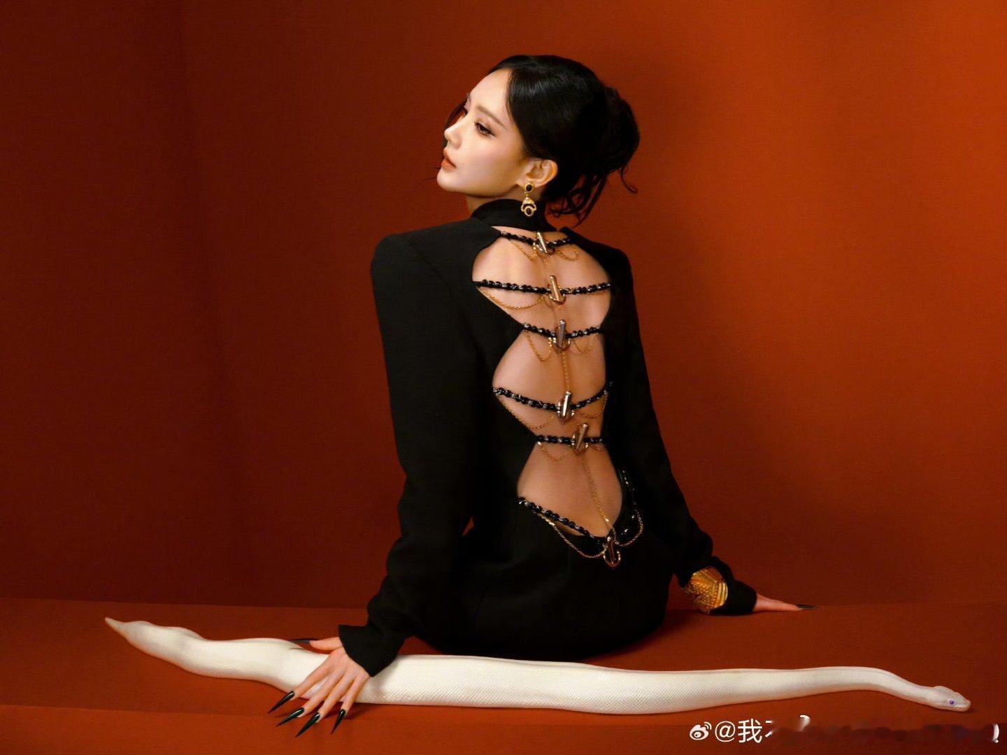 #芭莎全场都在关注李一桐的背#没有办法我姐就是如此是有型 ​