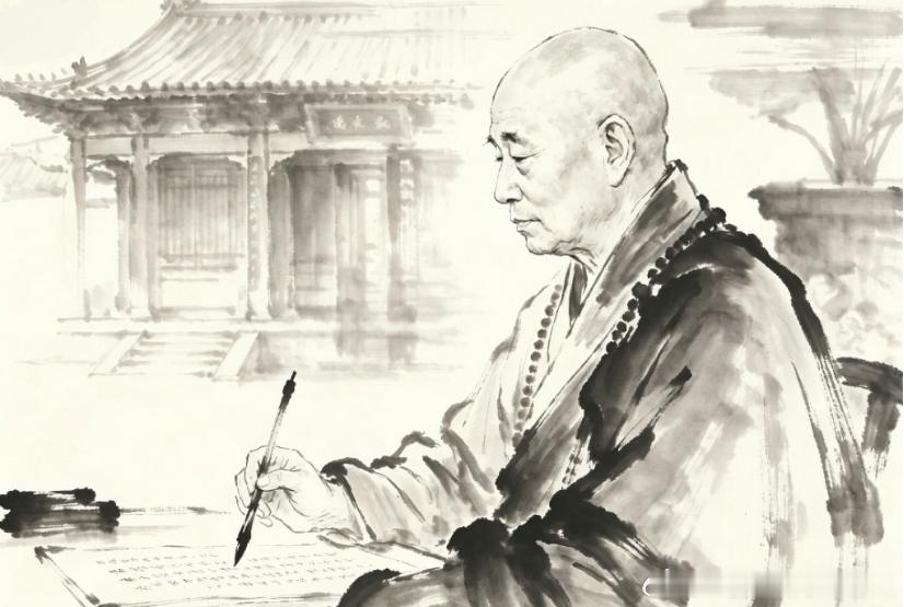 念佛伽陀偈 直指解脱门 | 传印长老小故事26、念佛伽陀偈，直指解脱门1978年，历经风雨劫难、身处时代转折关口的传印长老，回到东北辽源弥陀寺，写下《念佛伽陀》百偈。这不是寻常笔墨，而是他于念佛实修中淬炼出的真心流露。在世事动荡、法门蒙尘的岁月里，传老外作凡务、内守梵行，朝暮念佛从未间断，于困苦中更深信：一句弥陀，是昏衢宝炬、苦海慈航，是横超三界的归途，更是众生本具的家珍。百偈皆从肺腑流出，字字句句尽显长老对一句弥陀名号的深信切愿，万牛莫挽。语句有穷，道不尽他对净土的不移信愿、对弥陀的至诚恳切。字里行间，藏着对众生的无尽悲心——纵使历经千辛万苦，此愿不改、此念不摇，只愿以一句洪名，自度度人、同归极乐。这便是传老最真切的心迹：万法如梦，一心念佛，唯有弥陀，能救众生。兹敬录全文，愿见闻者同沾法喜▲传老手写《念佛伽陀》此言事理一心，乃是就博地凡夫权说。依明蕅益大师《阿弥陀经要解》：执持名号至伏除烦恼、见思惑尽（别教七住位、圆教七信位），为事一心。执持名号至心开见本性佛（别教初地、圆教初住...
