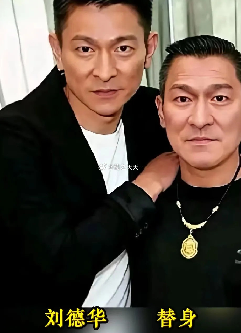 那些以假乱真的演员替身，你觉得哪个替身最像？
第一组   刘德华～替身
第二组   赵丽颖～替身
第三组   刘亦菲～替身
第四组   杨   幂～替身
第五组   唐   嫣～替身
第六组   李连杰～替身
第七组   周润发～替身
第八组   吴彦祖～替身
第九位   迪丽热巴～替身 ​