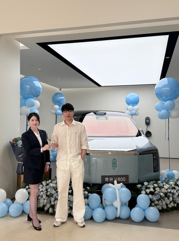 会有人不爱云水天青的尊界V800吗?