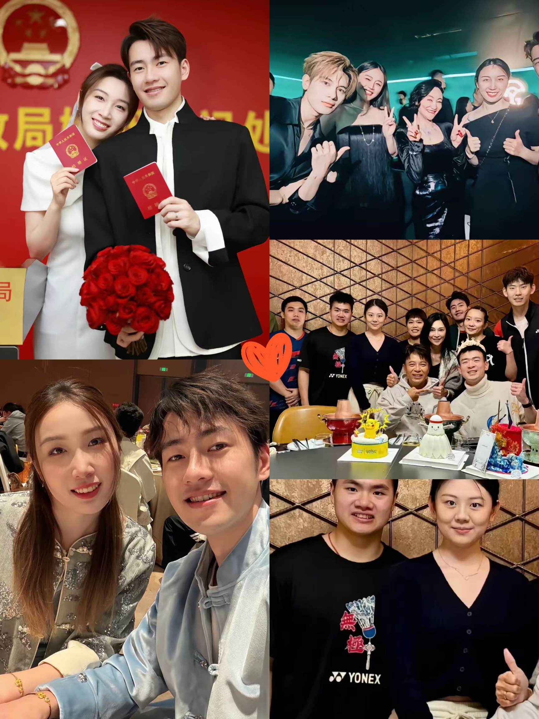 梁王组合拿下世锦赛冠军之后，赛场之外的生活，也被很多球迷津津乐道。
 
王昶01年，梁伟铿00年，年纪轻轻就在国际赛场站稳脚跟，赛场之外，两个人也都拥有属于自己的小幸福。
 
王昶的伴侣是前国乒选手钱天一，二人已经领证结婚。退役之后的钱天一，选择在王昶的老家宁波经营乒乓球馆，开启自己事业的新阶段，同