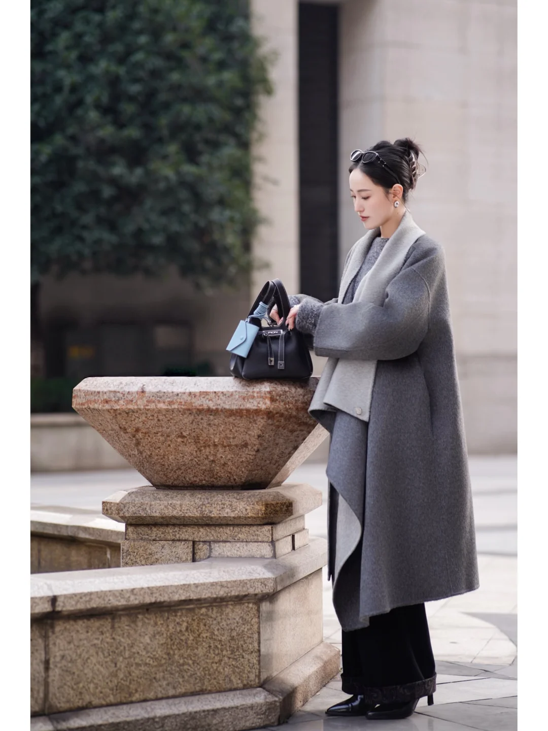 氛围感还得是大衣