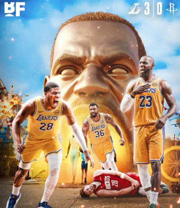 HG08体育解读：打脸！湖人成首支3-0领先球队 系列赛开打前晋级概率...