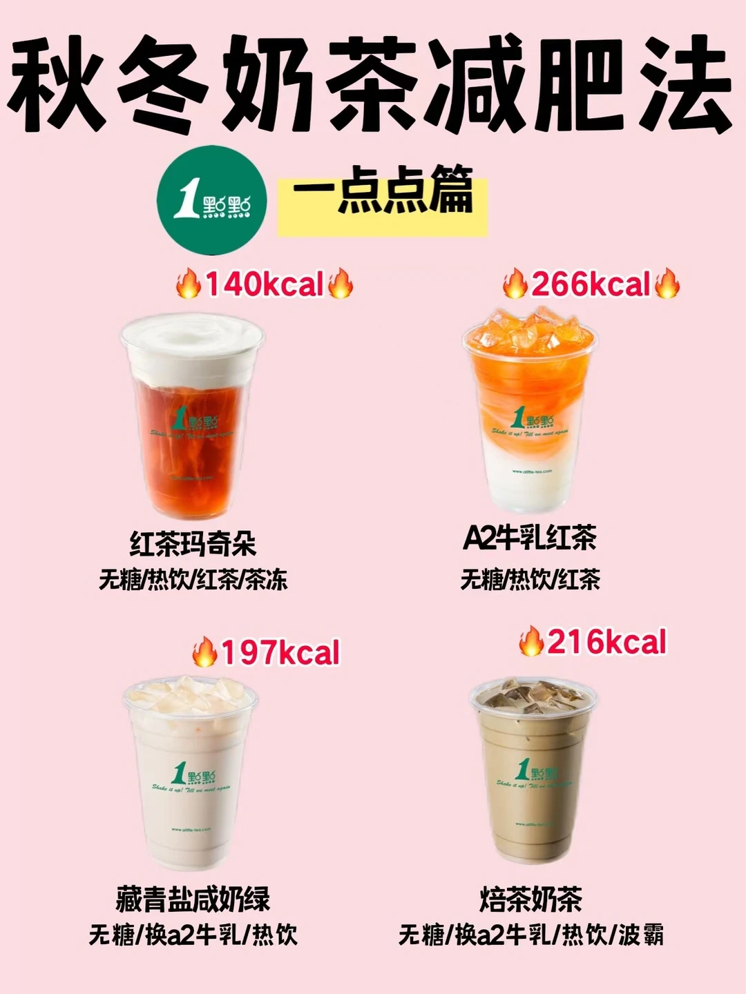🔥秋冬奶茶减肥法‼️液断适用㊙️附点单攻略✅