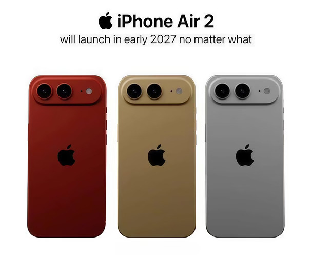 iPhoneAir2要变成5.2毫米了！双摄加大电池