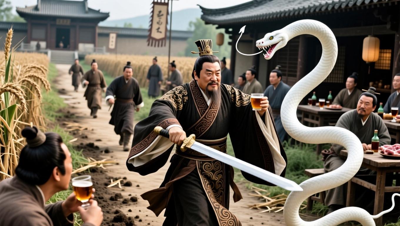 刘邦本纪：草根逆袭的帝王之路，靠的不仅是运气

在中国历史的长河中，开国皇帝大多出身显赫，要么是贵族后裔，要么是手握重兵的将领。但汉高祖刘邦，却是一个彻头彻尾的“草根”——一个出身农家、不事生产、好酒及色的“混混”，最终却开创了绵延四百余年的大汉王朝。他的逆袭之路，究竟是运气使然，还是另有玄机？