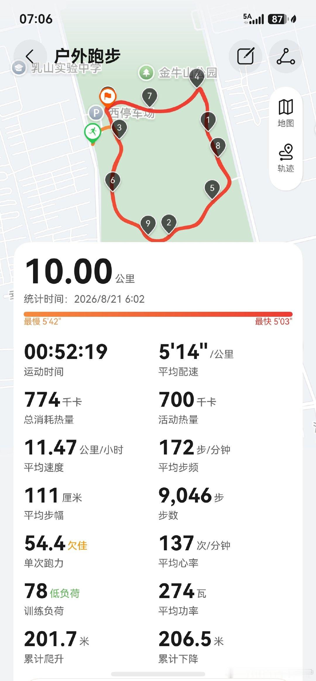 #跑步[超话]#公园晨跑 雨战10公里爬升200米 #跑步##即刻开跑##此刻就出发##华为天生一对##47岁女医生居家抗阻训练一年血脂正常##失业男子饿20天致肾衰竭# ​