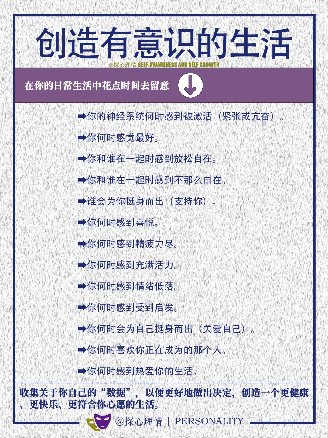 创造有意识的生活