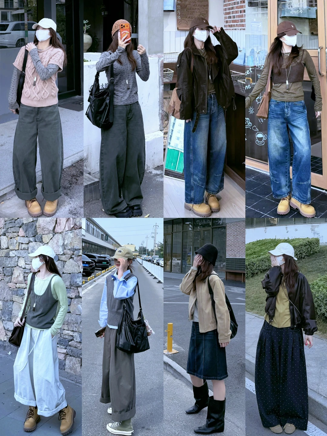 放弃幼态审美，秋天的超绝氛围感*12套